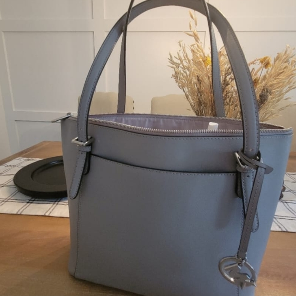 Michael kors gray bag.